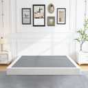 ALDRICH 5 Inch Heavy Duty Metal Box Spring Mattress Foundation 3000lbs Max Weight Capacity/Non-Slip/No Noise/Easy Assembly/Easy Clean Cover,Queen
