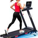 Auto Incline Treadmill, 20% Incline, 3.0HP, 10 MPH Running Machine, 18.5" Wide Belt, 350 lbs Capacity, Treadmill for Home with Bluetooth App