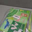 BATATADOCE Kids Rugs for Playroom - Educational Rug with ABC Alphabet,Animals Colors,ABC Rugs for Children Playroom Cartoon Kids Play Mat for Bedroom Decor,Green,2.5x4 Feet