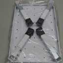 Folding Step Stool, Height-Adjustable Step Stool with Non-Slip Platform, Step Ladder for Adults or Kids in Kitchen, Home, 330 Lbs Capacity