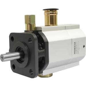 RYFT Hydraulic Log Splitter Pump 11GPM 2-Stage Hi/Lo Gear Pump with 3000 PSI, 3600RPM Aluminum 1/8" Keyed Shaft for Log Splitters