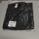 Liberty Pro Womens High-Waisted Ankle-Length Lounge Pants, 26 Inseam Wide Leg Drawstring Casual Bottoms with Pockets (Black, M)