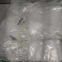 iMailer - 200 Count - 18" x 24" Clear Plastic Poly Bags with Suffocation Warning Self Seal 1.6 Mil for Clothing, T-Shirts, Pants-Resealable Adhesive, Not Strong