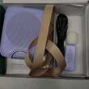 SHIDU 35W Power Voice Amplifier with Bluetooth Wireless Lavalier Microphone, Portable Teacher Mic with Speaker Personal Clip On Microphone System for Teacher Meeting Training-M500 (Purple)