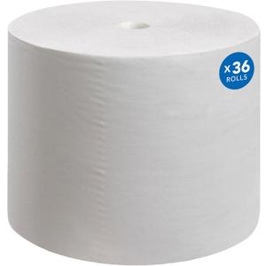 Scott Essential Coreless High-Capacity Standard Roll Bulk Toilet Paper (04007), 2-Ply, White (1,000 Sheets/Roll, 36 Rolls/Case, 36,000 Sheets/Case)