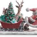 10" The Magic of Christmas Santa and Sleigh