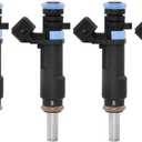 Fuel Injector Set 4Pcs 8Holes, Compatible with 2011-2016 Chevrolet Cruze Sonic Cruze Limited 1.8L L4 Engine, Replace# FJ1153 25185231