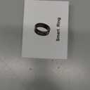 Smart Health Ring Fitness Tracker Ring with Screen Data Display Smart Rings for Women Men Heart Rate Monitor Sleep Tracking Exercise Tracker Smart Rings for Android iOS Phones Wireless Charging