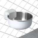 DIGGS Crate Bowl for Dogs  Clip on Pet Bowl for Water & Food  Puppy Training Necessities  SpillResistant, Universal Dog Crate Accessories (38oz.)