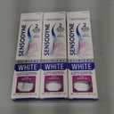 Sensodyne Clinical White Toothpaste Clinically Proven Whitening for Sensitive Teeth, Stain Protector, 3.4 oz x 3