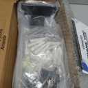 Heavy Duty Floating Shelf Bracket (10 inch-6 Pack) with (1/4-Thick) Metal Black, Holds 160+lb, Powder Coated, Complete Mounting Hardware, Easy Install, Clear Instructions