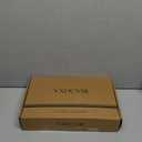 Brushed Nickel Bathroom Faucet YXOCVIR Single Hole with Pop-up Drain Single Handle Bathroom Faucet Suitable for Vanity Sinks RV Suitable for 1 or 3-Hole Installation