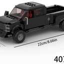 Truck MOC Racing Car Sports Model Garage Sets Building Blocks Famous Racers City Vehicle Technique DIY Bricks Toys 407pcs Pickup