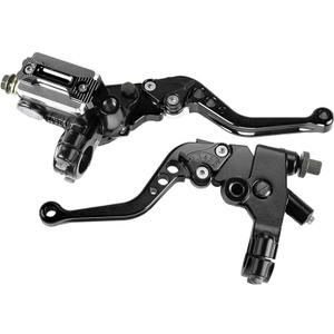 PACEWALKER Universal Motorcycle 7/8" 22mm Handlebar Brake Master Cylinder Clutch Lever CNC Left & Right Set for Honda Kawasaki Suzuki Yamaha