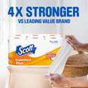 2 x Scott ComfortPlus Toilet Paper, 12 Double Rolls, 231 Sheets per Roll, Septic-Safe, 1-Ply Toilet Tissue