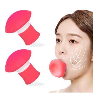 Xoesu Face Exerciser & Jaw Toner  Facial Yoga Trainer for Skin Tightening & Double Chin Reduction (M1) (2 Count (Pack of 1))