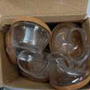 24 Pcs Chair Leg Floor Protectors PISAO, Silicone Chair Leg Protectors Caps Covers for Hardwood Floors, Furniture Pads Sliders with Wrapped Felt Bottom Large (Fit:1.19"-1.57")