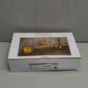 Amagic 3 Pack 4"x 6"8" 10" Outdoor Plastic Electric flameless Candles with Remote Control and Timer, Battery Operated Flickering LED Pillar Fake Candle for Home, Wedding Decor, Ivory