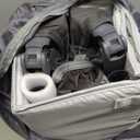 Travel Crib, Portable Crib for Baby, Pack and Play for Babies and Toddler, Lightweight Backpack Design,Foldable Travel Baby Playpen with Mattress(Dark Grey)