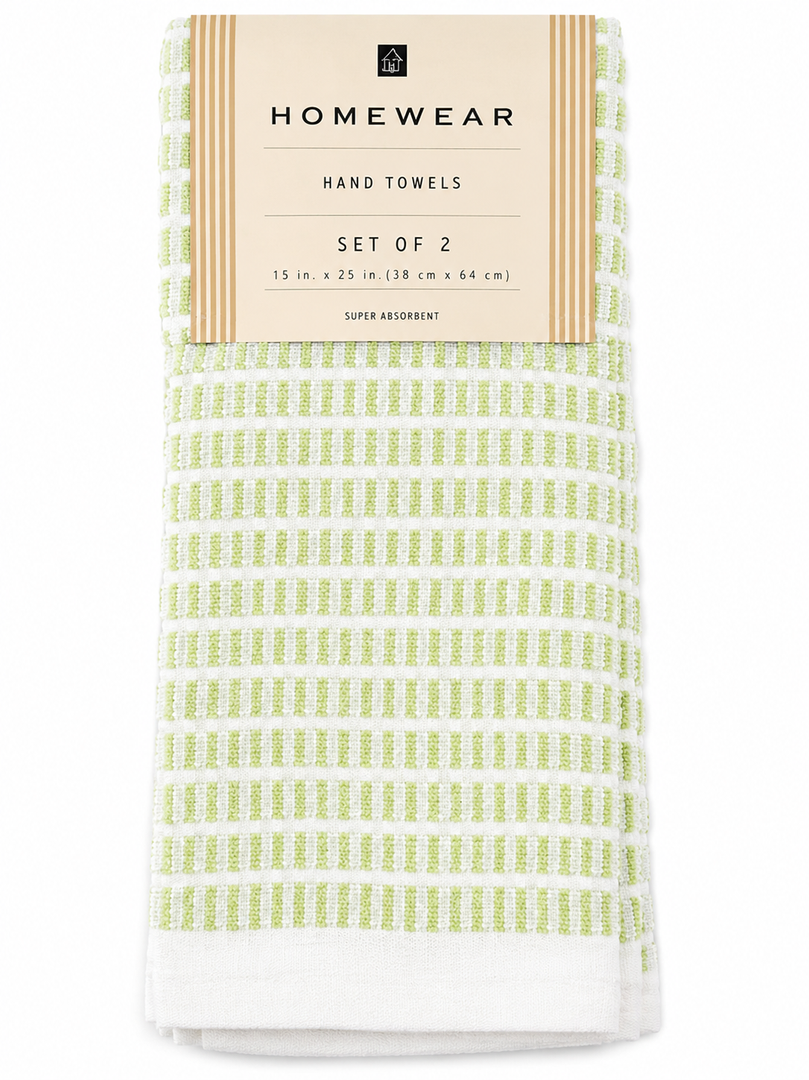 HomeWear Hand Towels Set of 1 , 15x25