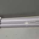 Cordless Light Filtering Mini Blind, 27 x 64 in, Pearl White