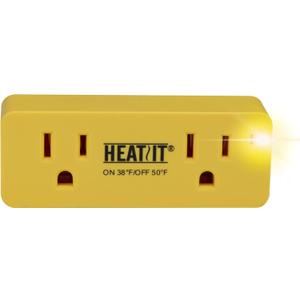 HEATIT ET-21 Freeze Thermostatically Controlled Outlet On at 38F /Off at 50F ET-24 1PCS