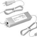 36V Power Adapter, for Govee Permanent Outdoor Lights H705A/H705B/H705C Power Cables. 3 Pin White(Non-Compatible Barrel connectors)
