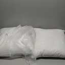 Miulee 2 Pack White Pillows, 16 in x 16 in