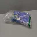 Cagemoga 6 Pieces Collapsible Stadium Horn 24 Inch Plastic Trumpet Horn Stadium Horn Noise Maker for Sporting Events Sports Themed Party Supplies (Blue)