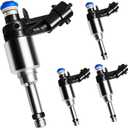 Set of 4 35310-2B130 Fuel Injectors Fit For Hyundai: Accent/Veloster, for Kia: Rio/Soul, 2012-2017 1.6L Naturally Aspirated(Not for Turbo), OEM # 353102B130