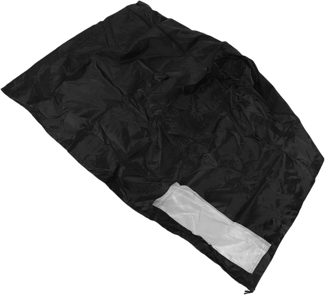 SIXRUN 3.5 Cubic Feet Freezer Cover, Deep Freezer Cover with Top for Easy Opening Outdoor Protection for Chest Freezers All Season Protecting (Small)