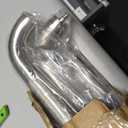 16x16 Inch Anti Slip Angled Shower Grab Bars, Brushed Nickel Grab Rail
