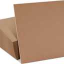 20 Pack 12 x 12 Inch MDF Boards, 1/4 Thick Chipboard Sheets for DIY Arts and Crafts, Painting, Engraving