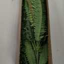 40" Artificial Boston Ferns Bush Plants, Set of 2, Large Faux Ferns Hanging Decor with 53 Fronds, Fake Vines Indoor Or Outdoors Planter for Home and Office Decor