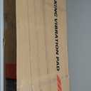 Sperax Walking Treadmill Pad with APP, 3 in 1 Under Desk Treadmill, 400W Low Noise Walking Vibration Pad with Remote Control, Portable Treadmills for Home Office (Red)