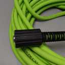 Flexzilla Pressure Washer Hose with M22 Fittings, 1/4 in. x 50 ft., ZillaGreen - HFZPW3450M-E