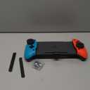 NexiGo Hall Effect Gripcon (No Drift, No Deadzone) with Hall Sensing Joystick for Nintendo Switch/Switch OLED, Ergonomic Handheld Mode, 6-Axis Gyro, Mapping Function, Classic (BLU-RED)