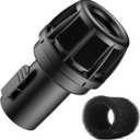 21/2 in. Muffler Diffuser Wet/Dry Vac Attachment CMXZVBE38660 Compatible with Craftsman and Ridgid Shop Vacuums, IndustrialGrade Shop Vac Accessories for Noise Reduction