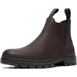 Cestfini Mens Slip On Chelsea Boots (10, Brown)