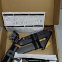 Suptek Ultrawide Monitor Arm Mount for 17 to 49 Inch Heavy Duty Curved Screen,Holds 46.2 lbs,Adjustable Gas Spring Monitor Arm Desk Mount Stand,75/100mm Vesa Mount,Black