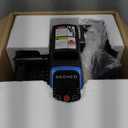 Under Desk Elliptical Machine, Electric Elliptical Exerciser for Senior, Quiet & Small Electric Seated Pedal Exerciser for Home with Display Monitor, Remote Control & 12 Adjustable Speeds, Blue-Pro