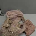 Heni Fashion Indian Pakistani Party Wear Wedding Wear Designer Net Embroidered Long Anarkali Suit Anarkali Gown For Women Purple, L