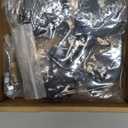 2 Inch Casters Swivel Stem Caster Wheel 1/4" - 20 x 1 New PP Furniture Shelving Casters Replacement Castors with Brakes (with Brake-Black)