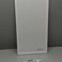 Poster Palooza 10x20 Frame White Solid Pine Wood Picture Frame | UV Acrylic, Foam Board Backing & Hanging Hardware