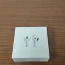 Apple AirPods 4 Wireless Earbuds, Bluetooth Headphones, Personalized Spatial Audio, Sweat and Water Resistant, USB-C Charging Case, H2 Chip, Up to 30 Hours of Battery Life, Effortless Setup for iPhone