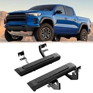 TRUMGETA Aluminum EZ Side Steps,6" Running Boards 30 Min Install