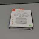 iLive Electronics 16mm Driver Clear Truly Wireless Open Ear Earbuds, White, IAEBTO34W