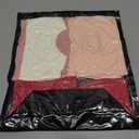 8-Pack Baby Drool Bibs, 100% Cotton, Ultra Soft & Absorbent for Newborns, Adjustable Snaps, Shower Gift (Pink Beige)