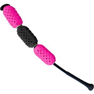 Aero Swing Baseball & Softball Swing Trainer, Bat Swing Wind Resistance Pineapples Generate More Bat Speed Up to 20+ MPH, Unlock Swing Speed Increases, Great Baseball and Softball Gifts. (Black and Pink)