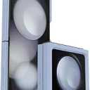 OtterBox Galaxy Z Flip5 Thin Flex Series Case - Dream Come Blue (Clear), Ultra-Slim, Hard case with Soft Edges, 5G and Wireless Charging Compatible